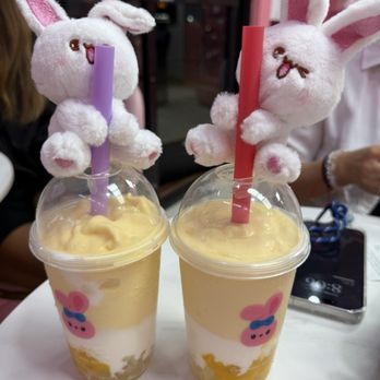 Ume Tea - The cutest! Mango Yogurt Slushie - Bubble Tea Near Me - San Ramon, California