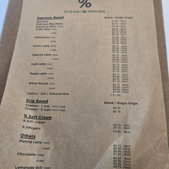 %Arabica - Coffee & Tea Near Me - Mississauga, Ontario