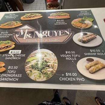 Midtown Eats - Ms Nguyen Banh Mi & Rolls picture menu - Food Court Near Me - Honolulu, Hawaii