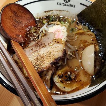 KINTON RAMEN ROBSON - Burnt Shoyu Ramen - Ramen Near Me - Vancouver, British Columbia KINTON RAMEN ROBSON - Burnt Shoyu Ramen - Ramen Near Me - Vancouver, British Columbia