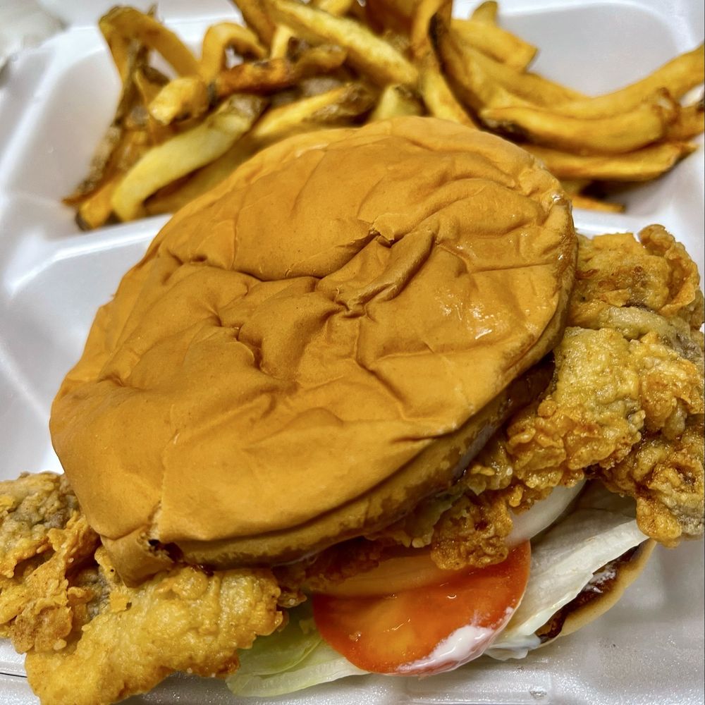 The Tipsy Cowboy - Chicken Fried Steak Sandwich with Fries. - Drive-Thru Bars Near Me - Belton, Texas The Tipsy Cowboy - Chicken Fried Steak Sandwich with Fries. - Drive-Thru Bars Near Me - Belton, Texas