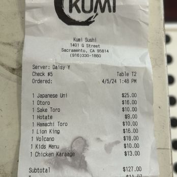 Kumi Sushi - Sushi Bars Near Me - Sacramento, California Kumi Sushi - Sushi Bars Near Me - Sacramento, California