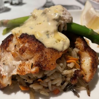 Bay Harbor - Blackened Grouper Oscar - Seafood Near Me - Sandusky, Ohio Bay Harbor - Blackened Grouper Oscar - Seafood Near Me - Sandusky, Ohio