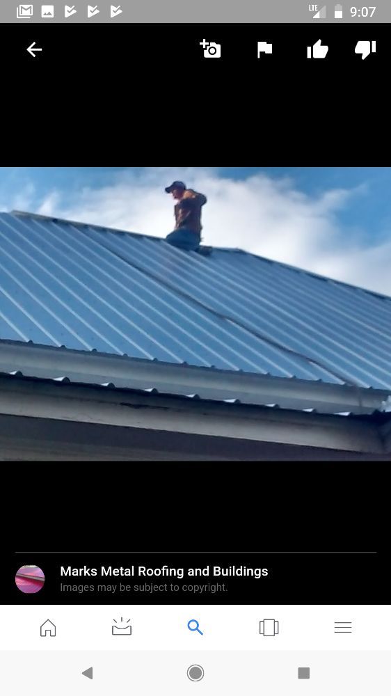 Slide of Marks Metal Roofing