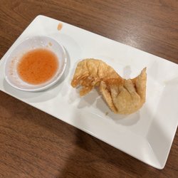 Cream cheese wontons... there were six