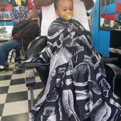 Butter Cutters Barber Shop - Blake in the process