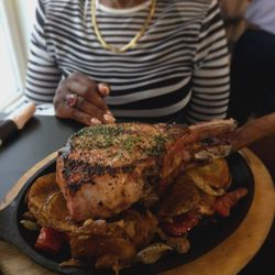 Ellie's Bistro - Pork chop off specials menu
