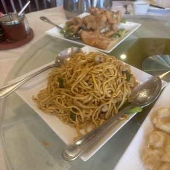 New Moon Restaurant - Pork and mushroom noodles - Chinese Near Me - San Ramon, California