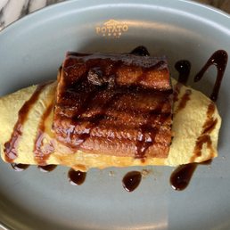 Unagi Omurice with Teriyaki Sauce / 蒲燒鰻魚蛋包飯