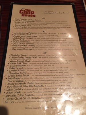 Menu photo 3 The Chop House Augusta, GA Menu photo 3 The Chop House Augusta, GA