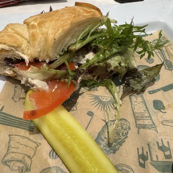 McAlister's Deli - Chicken Salad Sandwich without the soup. I was going to take a photo when it came back heated but  it never came back. - Delis Near Me - Knoxville, Tennessee
