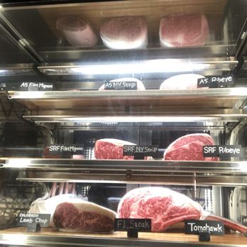Morimoto - That fancy steak display - Japanese Near Me - Las Vegas, Nevada