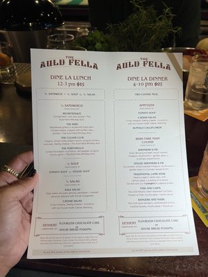 Menu photo 1 The Auld Fella Culver City, CA Menu photo 1 The Auld Fella Culver City, CA