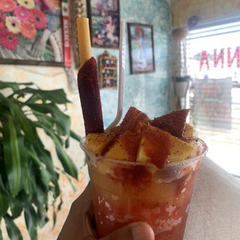 La Tia Joanna - Small Mangonada - Juice Bars & Smoothies Near Me - Goleta, California La Tia Joanna - Small Mangonada - Juice Bars & Smoothies Near Me - Goleta, California