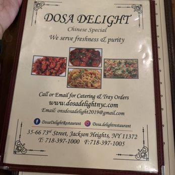 Dosa Delight - Indian Near Me - Jackson Heights, New York