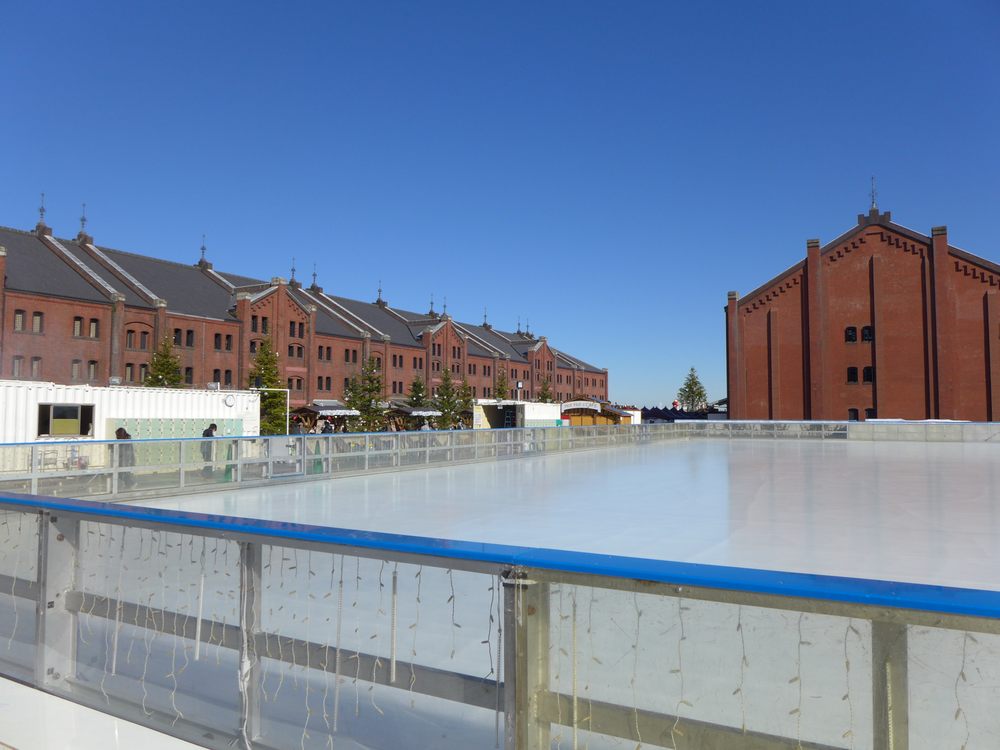 Ice Rink at Yokohama Akarenga