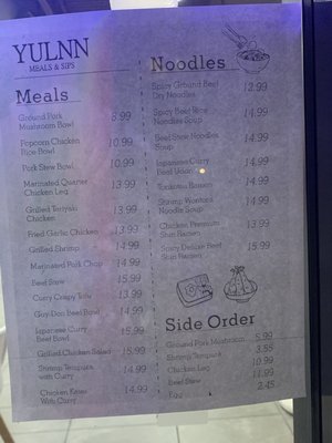 Menu photo 4 Yulnn Meals & Sips Alafaya, FL Menu photo 4 Yulnn Meals & Sips Alafaya, FL