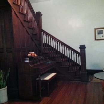 Historic Holle House - Entry way with piano and unique juniper furniture - Vacation Rentals Near Me - Brenham, Texas Historic Holle House - Entry way with piano and unique juniper furniture - Vacation Rentals Near Me - Brenham, Texas