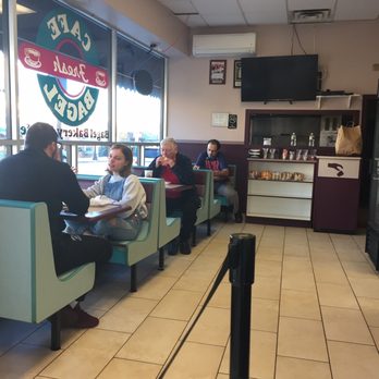 Cafe Fresh Bagel - Cafe Fresh Bagel of Dedham -- 374 Washington Street, Junction of High Street, Dedham Square          Interior - Bagels Near Me - Dedham, Massachusetts