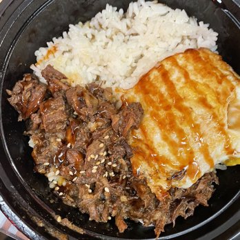 Topped Waikiki - Braised beef plate (was missing the sides) - Korean Near Me - Honolulu, Hawaii Topped Waikiki - Braised beef plate (was missing the sides) - Korean Near Me - Honolulu, Hawaii