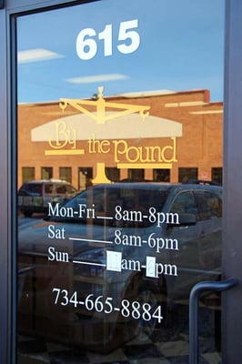 By the Pound by null