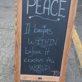 SOL Yoga - Positive messaging found near the studio before class... - Yoga Near Me - Seattle, Washington SOL Yoga - Positive messaging found near the studio before class... - Yoga Near Me - Seattle, Washington
