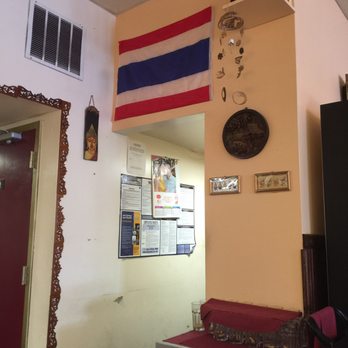 A Little Thai Kitchen - Inside, pics of Thai flag and decor me made nostalgic - Thai Near Me - Cherry Hill, New Jersey