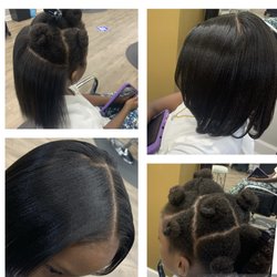 Zoraida Dominican Salon - Wash & blowout for little girl