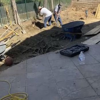 Precise Concrete - Preparing the dirt. - Masonry/Concrete Near Me
