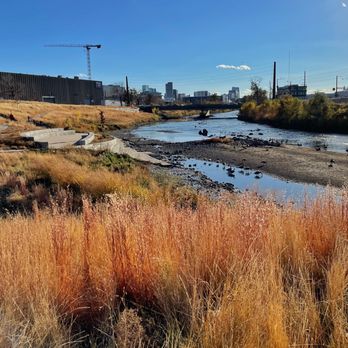 Globeville Landing Park - View from small bridge in mid Nov. Kinda disappointed in this park but visited as it was a green space nearby. - Parks Near Me - Denver, Colorado Globeville Landing Park - View from small bridge in mid Nov. Kinda disappointed in this park but visited as it was a green space nearby. - Parks Near Me - Denver, Colorado