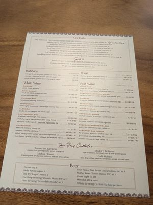 Menu photo 1 Olive & Ivy Scottsdale, AZ