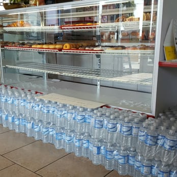 The Donut Palace - Front of the store and alkaline bottled water they sell - Donuts Near Me - Corpus Christi, Texas The Donut Palace - Front of the store and alkaline bottled water they sell - Donuts Near Me - Corpus Christi, Texas