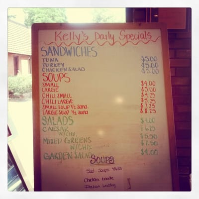 Menu photo 2 Kelly's Cone Connection Hamden, CT