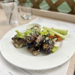 Garlic Parmesan wings