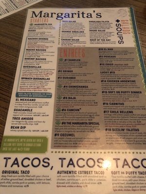 Menu photo 1 Margaritas-Boulevard Kansas City, MO