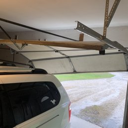 Garage door falling off Garage door falling off