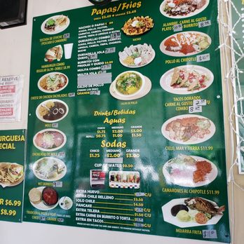 Super Taco - Menu - Seafood Near Me - Montclair, California