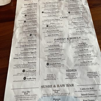 Clear Sky Cafe - Menu - New American Near Me - Clearwater, Florida