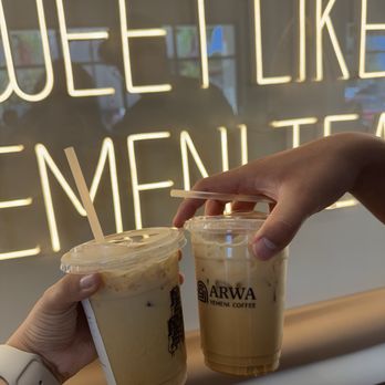 Arwa Yemeni Coffee - Yemeni latte and banana latte - Coffee & Tea Near Me - Sunnyvale, California Arwa Yemeni Coffee - Yemeni latte and banana latte - Coffee & Tea Near Me - Sunnyvale, California