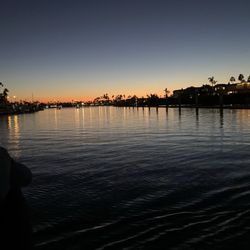 Anchors Away Boat Rental - End of sunset pic