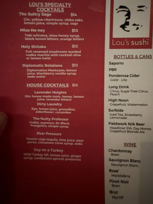 Menu photo 6 Lou's Sushi Sacramento, CA Menu photo 6 Lou's Sushi Sacramento, CA