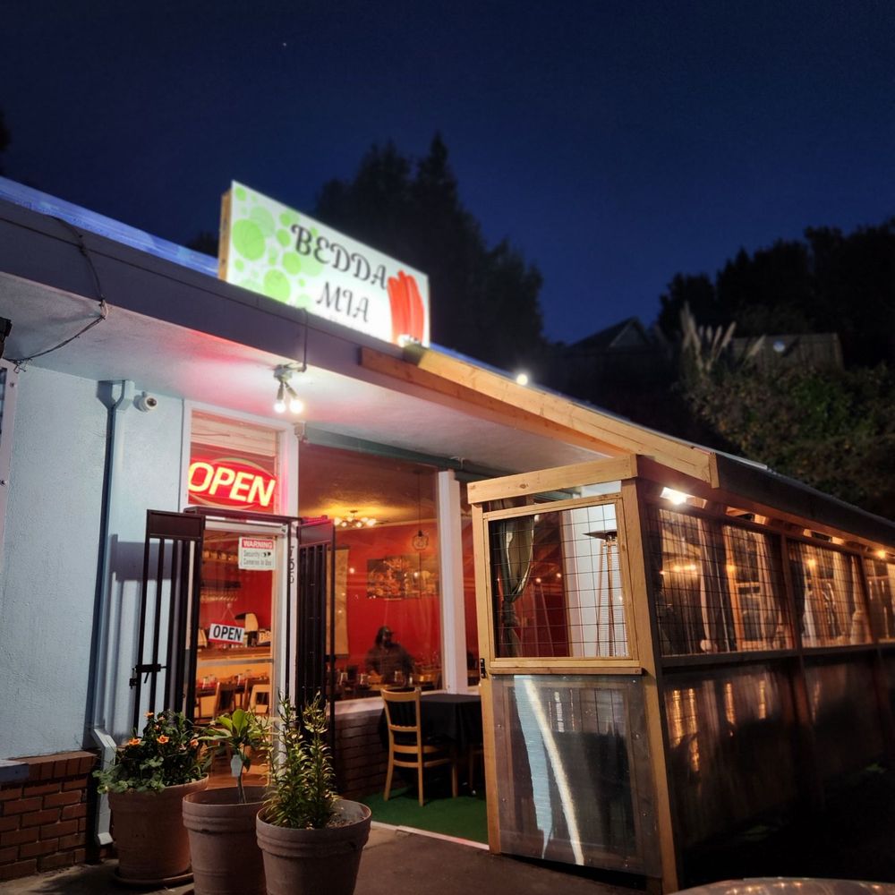 Bedda Mia - Front of restaurant - Italian Near Me - Santa Cruz, California