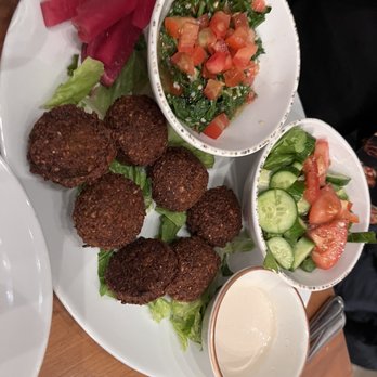 Ammatoli - Falafel Plate - Mediterranean Near Me - Long Beach, California