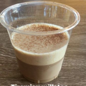 Uncle Tea - Sample of tiramisu milk tea - Coffee & Tea Near Me - West Covina, California