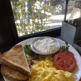 Teddy Bear Restaurant - whole wheat toast with scrambled eggs and cottage cheese :) - American Near Me - Big Bear Lake, California Teddy Bear Restaurant - whole wheat toast with scrambled eggs and cottage cheese :) - American Near Me - Big Bear Lake, California