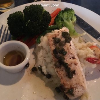 Billy's Seafood - Halibut was delicious wish I would've taken the pic before diving in - Seafood Near Me - Saint John, New Brunswick