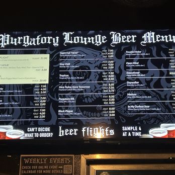 Black Plague Brewing - Beer menu Beer Flightd - Beer Bar Near Me - Escondido, California