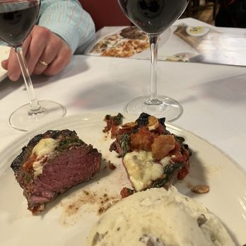 Carrabba's Italian Grill - Steak and garlic Mashed potatoes - Italian Near Me - Jacksonville, Florida