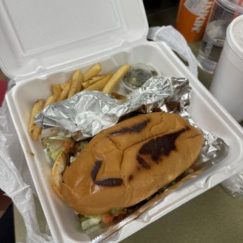 Los Arcos Mexican Grill - Torta al pastor - Mexican Near Me - San Antonio, Texas