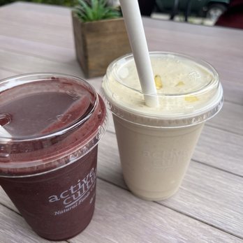Active Culture - Piña Colada shake and Açaí protein smoothie. - Juice Bars & Smoothies Near Me - Laguna Beach, California